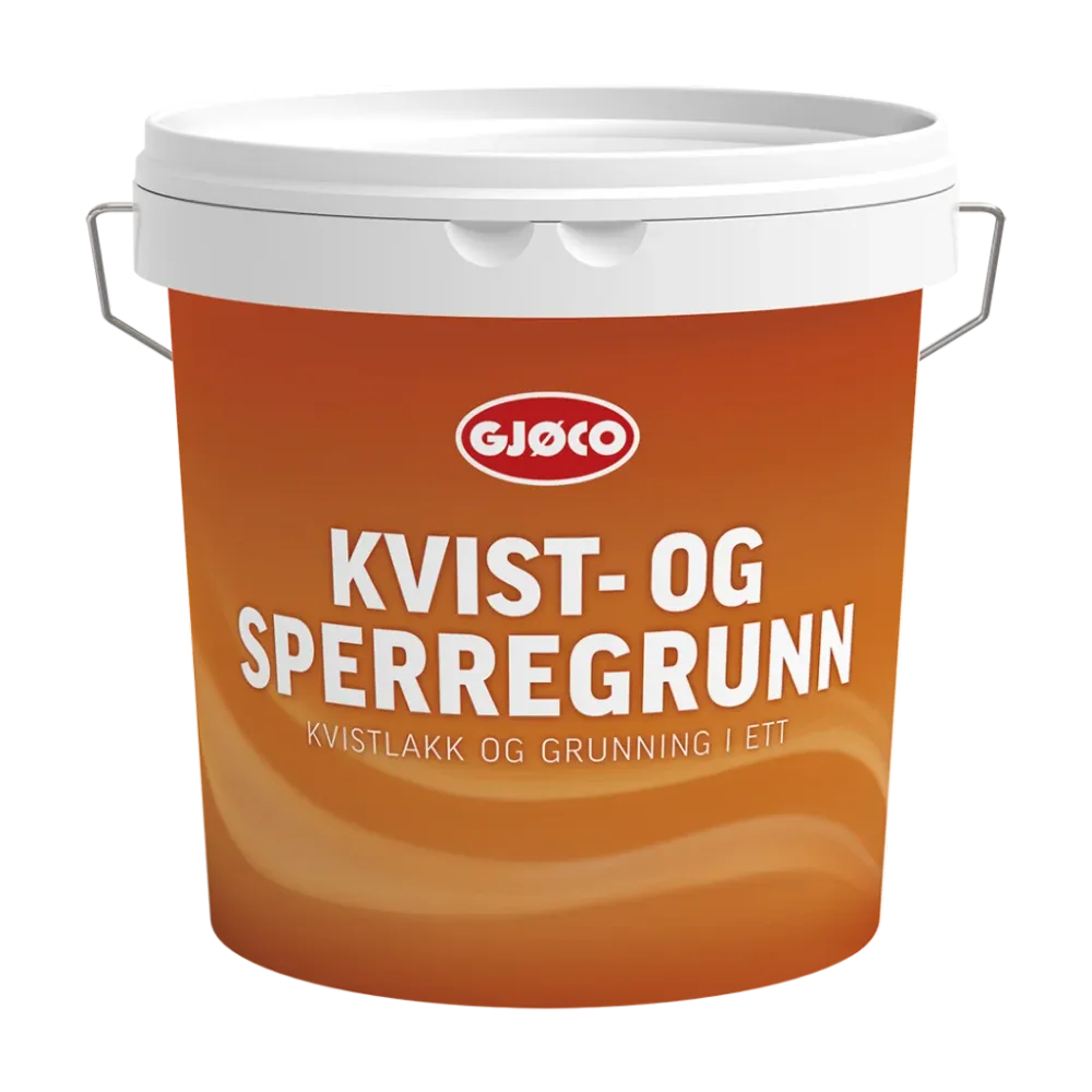 ANSI Rated Gjøco Kvist och Sperrgrund - Motverkar effektivt kvistgenomslag. 9l