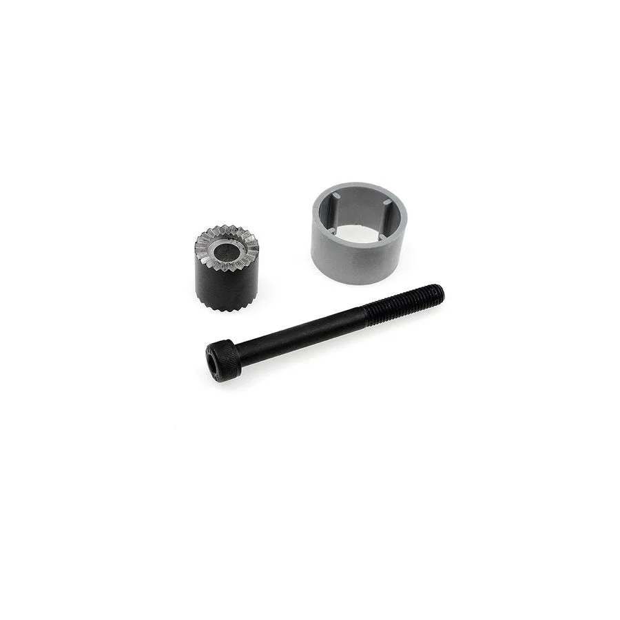 Axelförlängare EMSW/EMO 20mm metallgrå