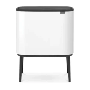 Brabantia Soptunna med trycklock BO 3 x 11 l, pärla