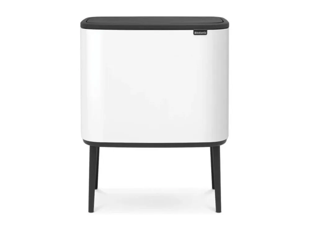 Brabantia Soptunna med trycklock BO 3 x 11 l, pärla