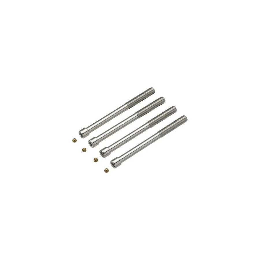 Cylinderskruv säkerhet 4 st 80mm m plugg