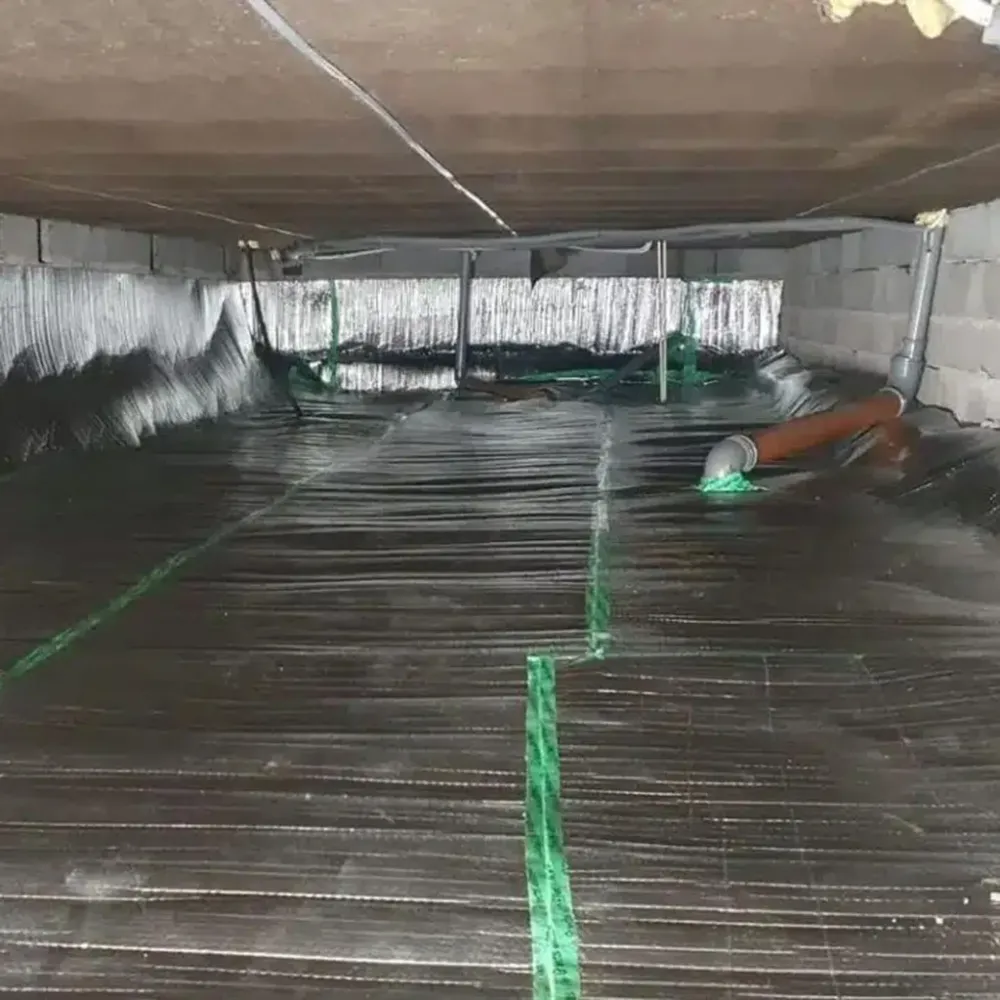 Isoreflekt krypgrundsisolering 1,2x40 m Drybox