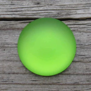 Luna Cabochon - Lime 18 mm 1 styck