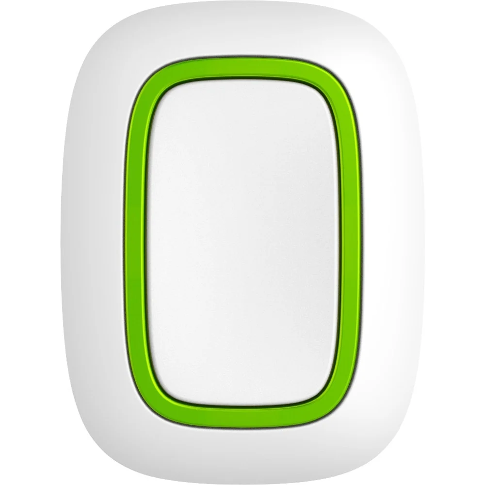 Rechargeable Motion Sensor Överfalls/Smart-knapp enkeltryck Vit