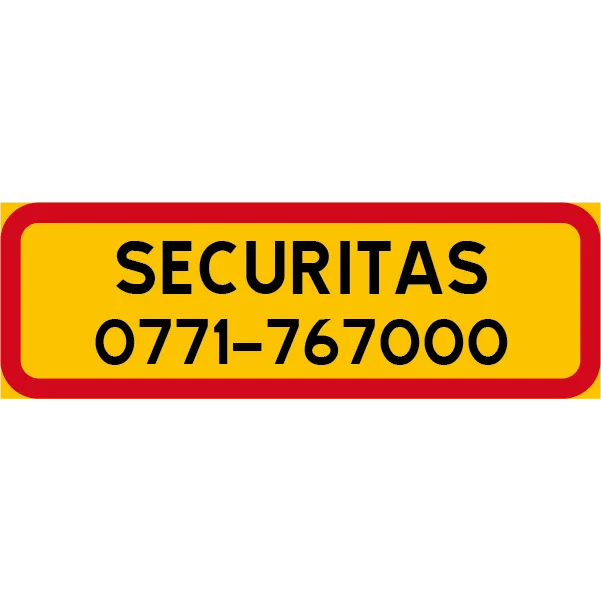 T22 Entreprenörstavla Securitas SecureLine