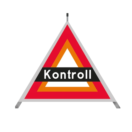 Varningstält - Kontroll Mounting Hardware