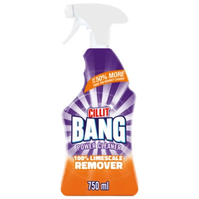 Cillit Bang - Power Cleaner 100 % Kalkborttagare - 4X Shine 750Ml