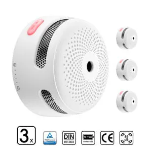 Deltronic X-Sense XS01-M Rökvarnare set om tre