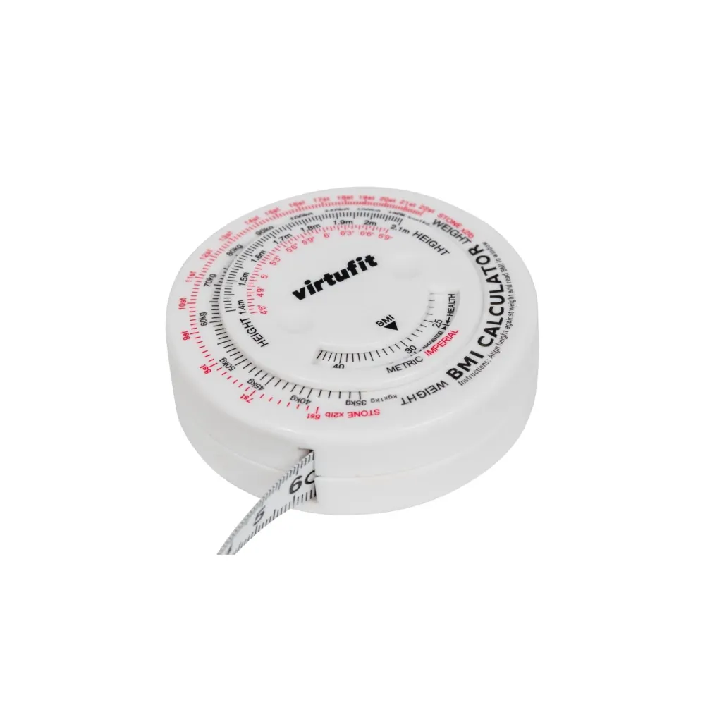 Virtufit Measuring Tape BMI Calculator, 150 cm
