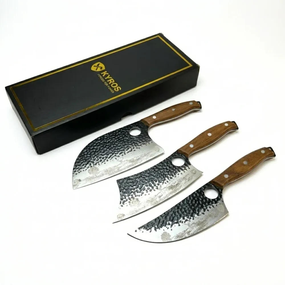 3-i-1 Handsmidd Knivset Industrial Design