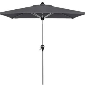 Active parasoll med auto tilt 210 x 140 cm Anthracite