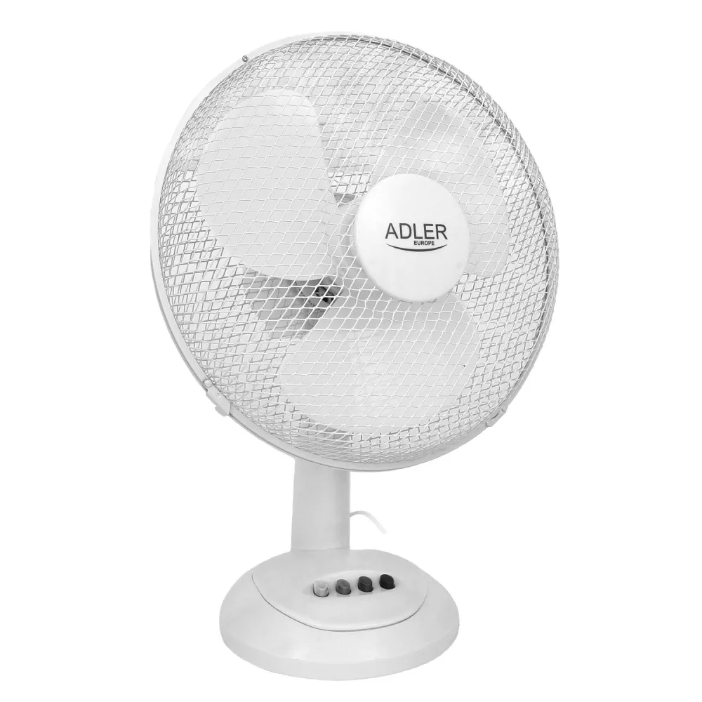Adler AD 7303 Mini-fläkt på bordsbord 70 W robust och stabil bas