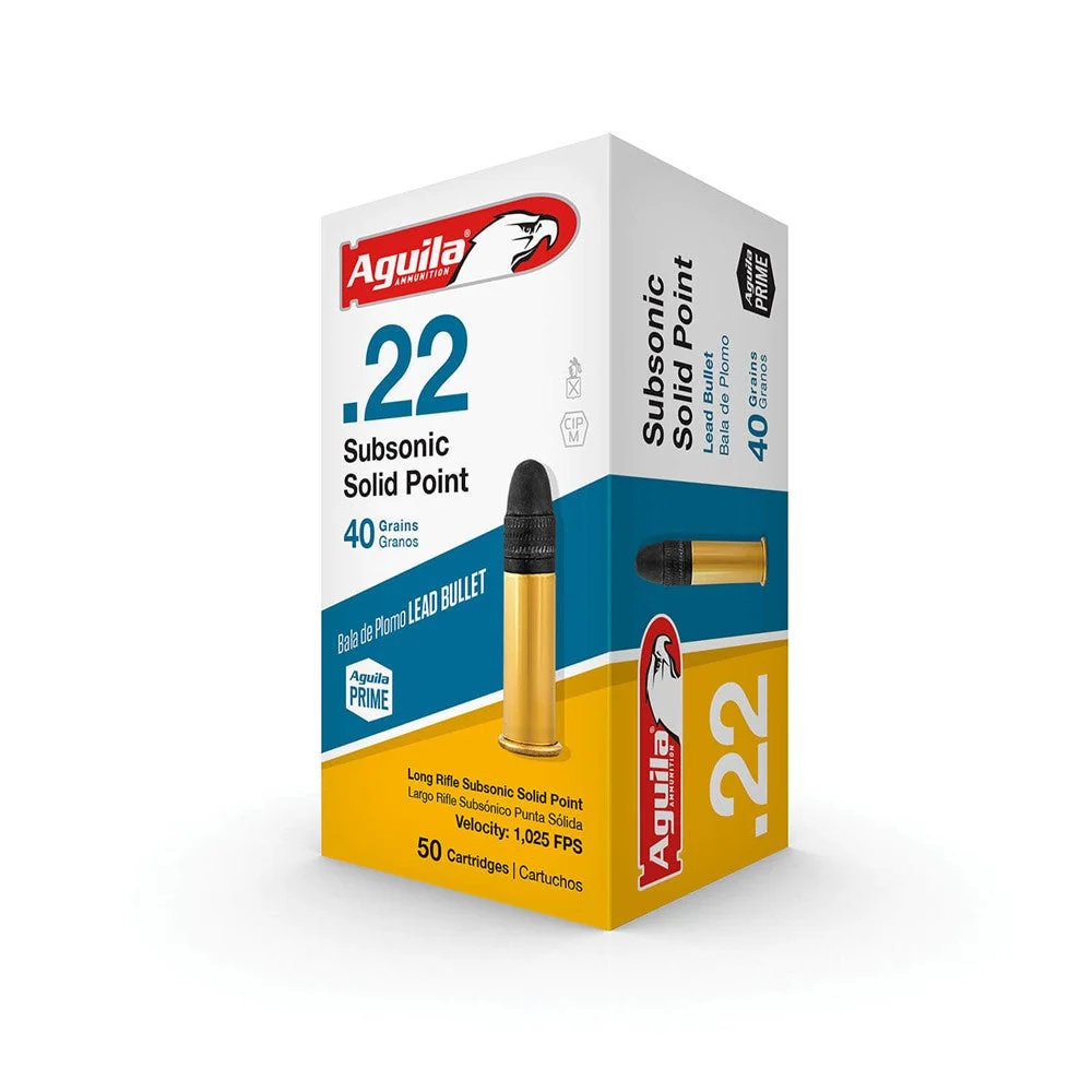 Aguila 22 Lr Subsonic Basic point 50st