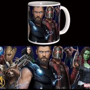 Aiw Guardians och Thor Mugg Brushed Nickel