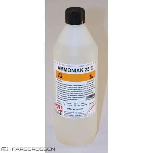 Ammoniak 25% i plastflaska 1l
