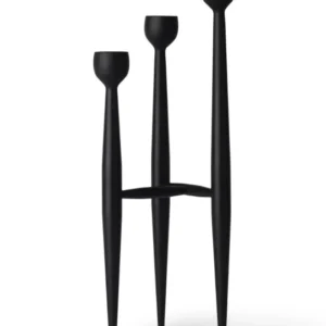 Apollo Ljusstake 32 cm Ebenholts