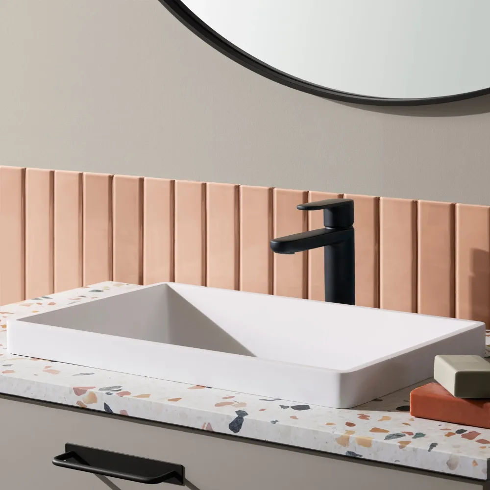 Arch Tvättställsblandare Kolsvart