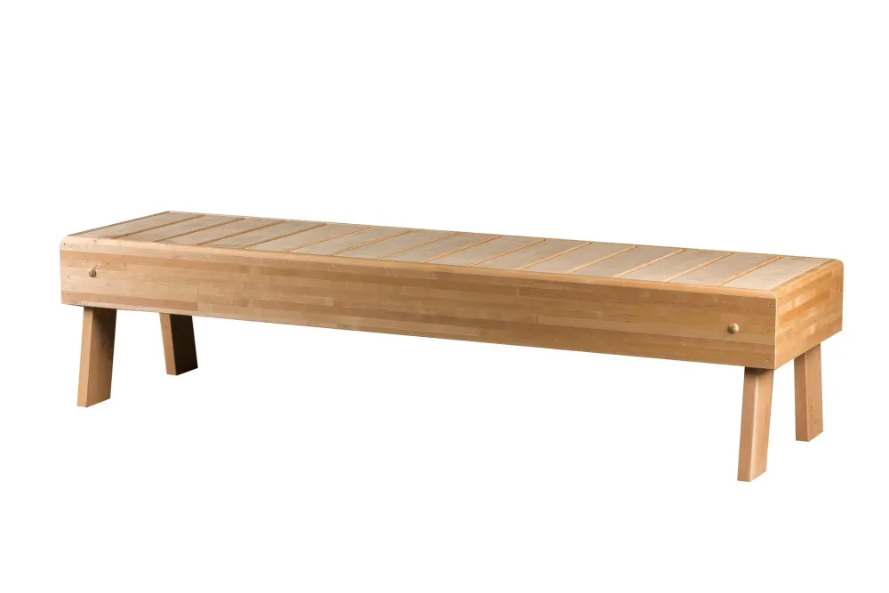 Bastubänk Thermory 140x400x1500 mm