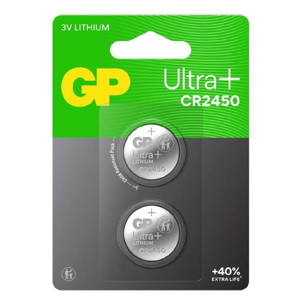 Batteri CR2450 Litium pair-set