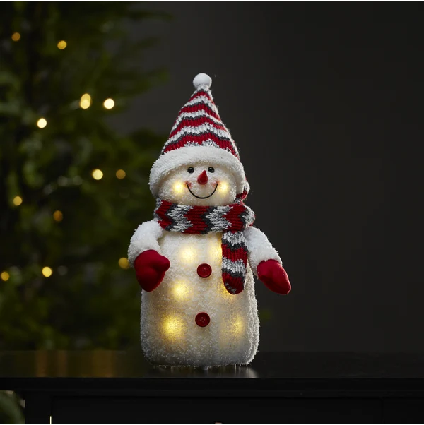 Belysning jul Snögubbe 38 cm