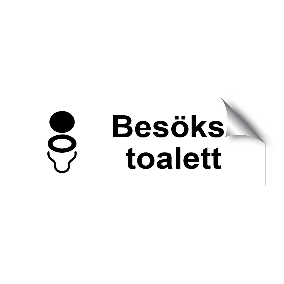 Besökstoalett DIY Projects 225x80mm
