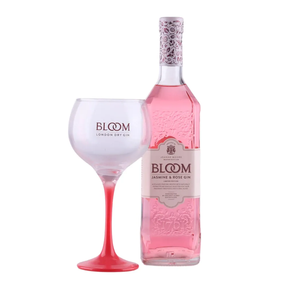 Bloom Jasmin & Rose Gin - 40% - 70cl. Industrial Design