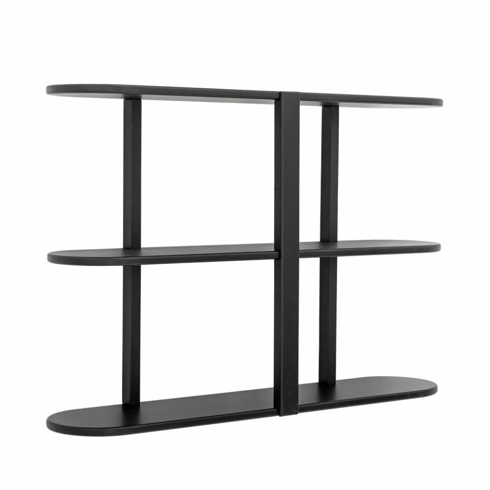 Bloomingville Vicente Hylla Black 80x56
