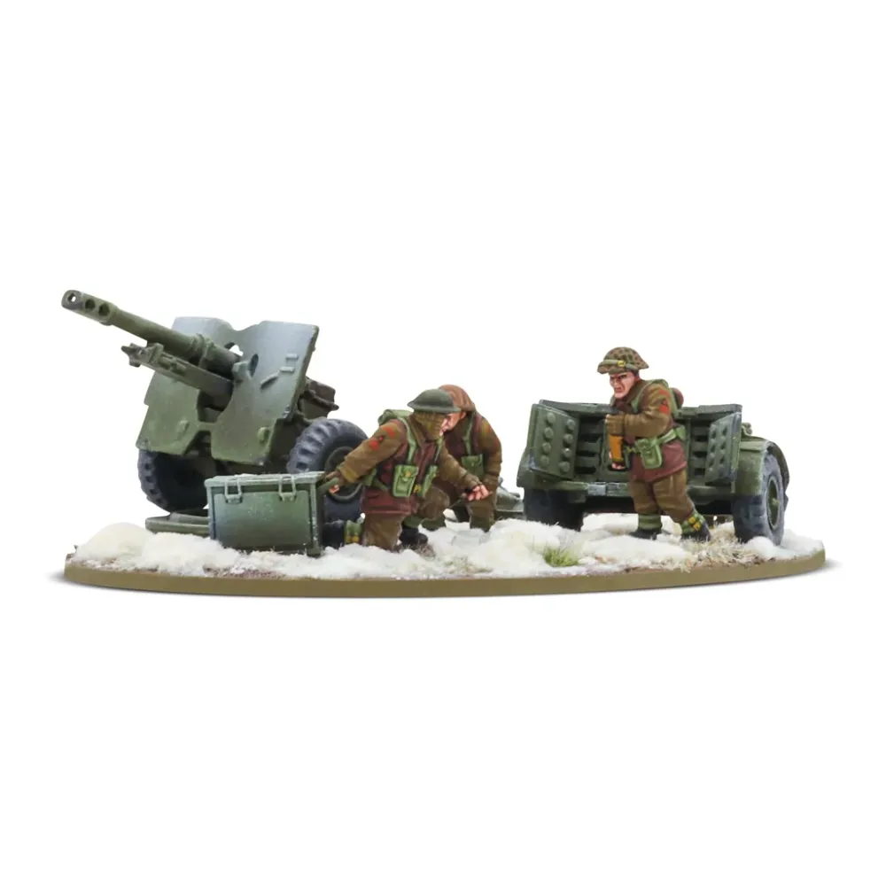 Bolt Action - British & Canadian 25 Pdr. Anti-Tank Gun (Winter)