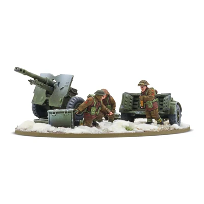 Bolt Action - British & Canadian 25 Pdr. Anti-Tank Gun (Winter)