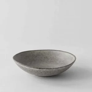 Bon pasta tallrik Brushed Nickel