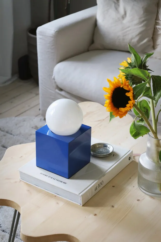 Bordslampa Bob 14 Navy