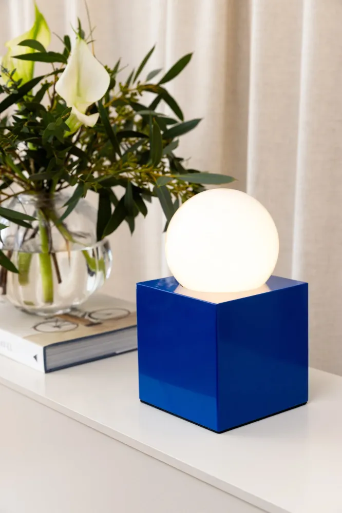 Bordslampa Bob 14 Navy