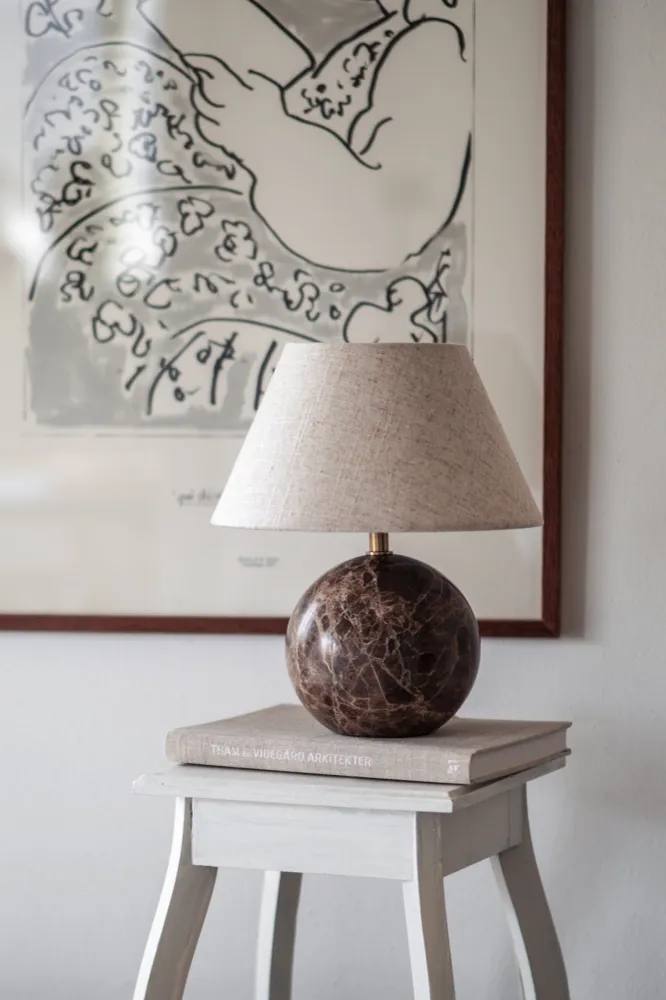 Bordslampa Castello 24 Brun