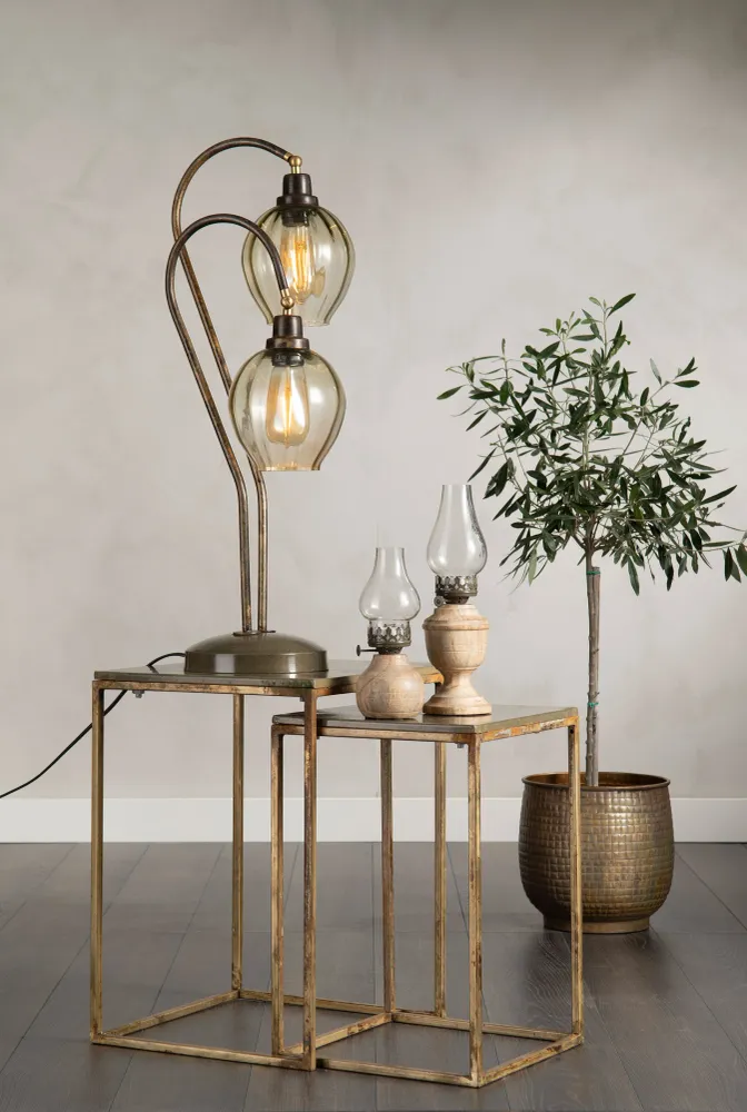 Bordslampa DUO OLIVE 75cm