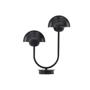 Bordslampa Venture Home Lyckorna Svart Steel