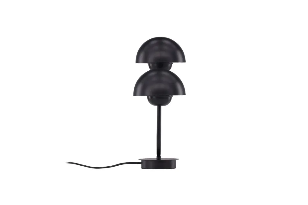 Bordslampa Venture Home Lyckorna Svart Steel
