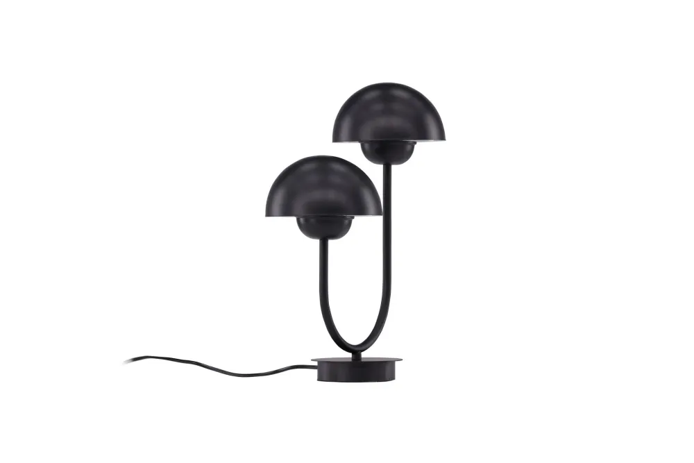 Bordslampa Venture Home Lyckorna Svart Steel