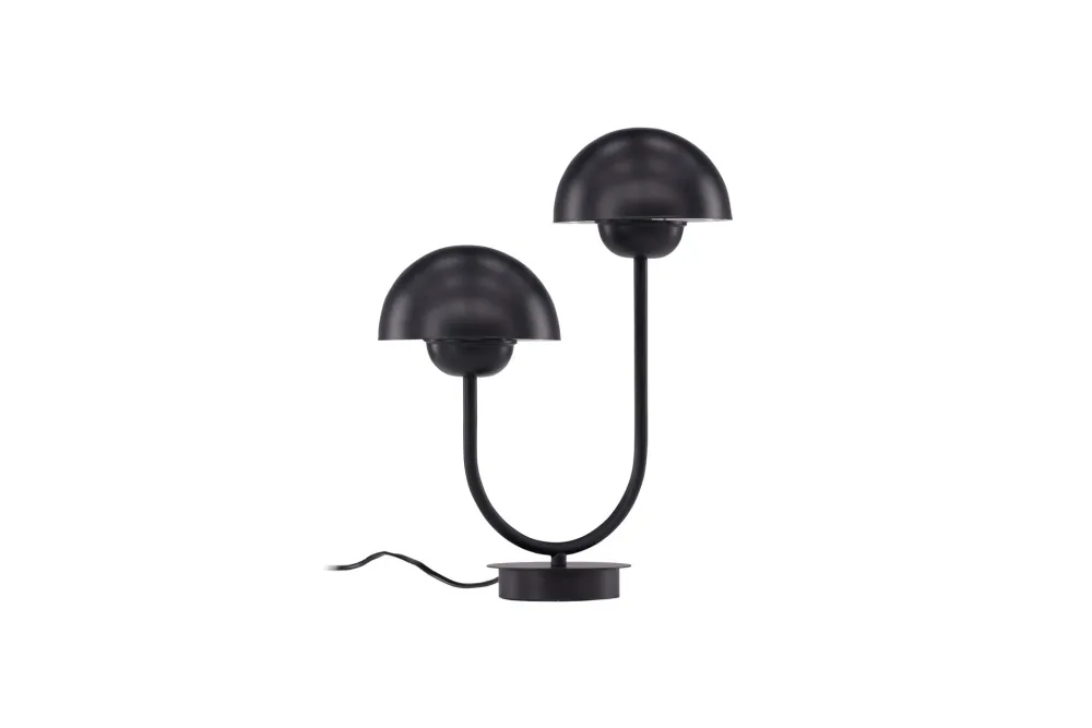 Bordslampa Venture Home Lyckorna Svart Steel