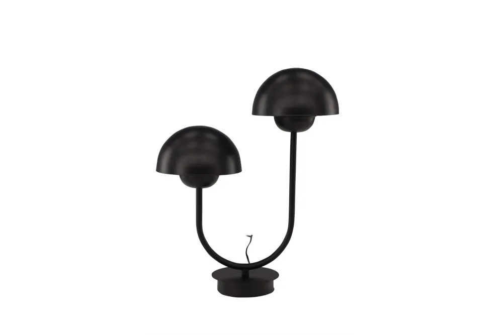 Bordslampa Venture Home Lyckorna Svart Steel