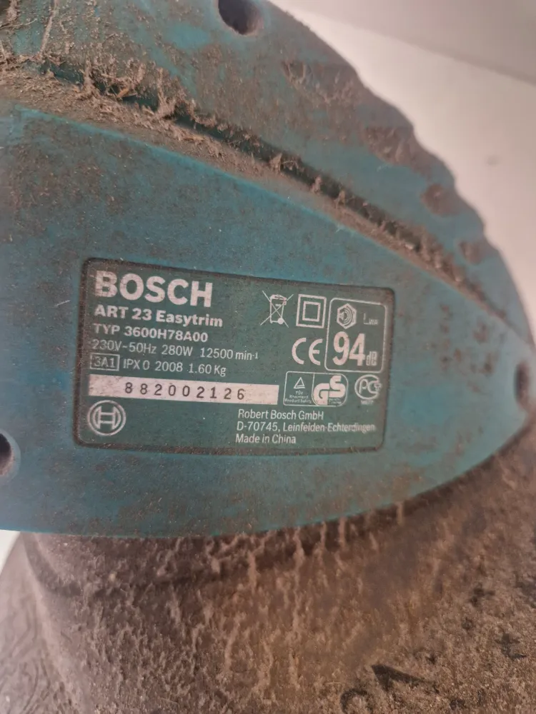 BOSCH grästrimmer 230V. Storage Case