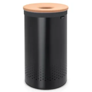 Brabantia Tvätttunna 60 l, med korklock, midnight