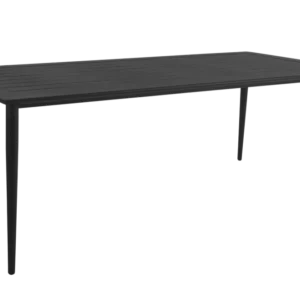 Brafab Nimes matbord Kolsvart 200x98 cm