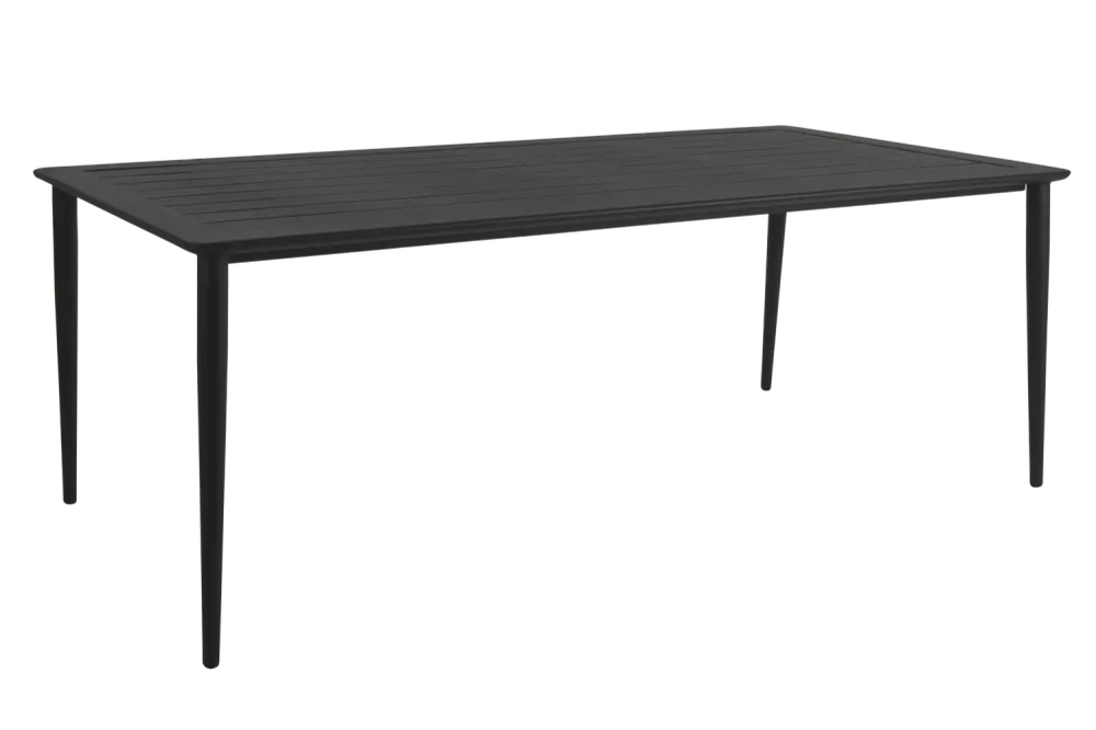 Brafab Nimes matbord Kolsvart 200x98 cm