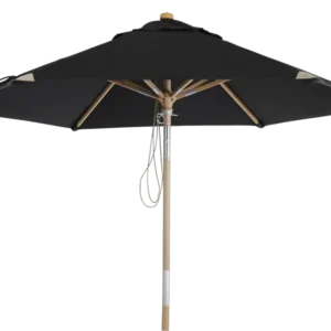 Brafab Trieste parasoll Ebenholts 2,5 M