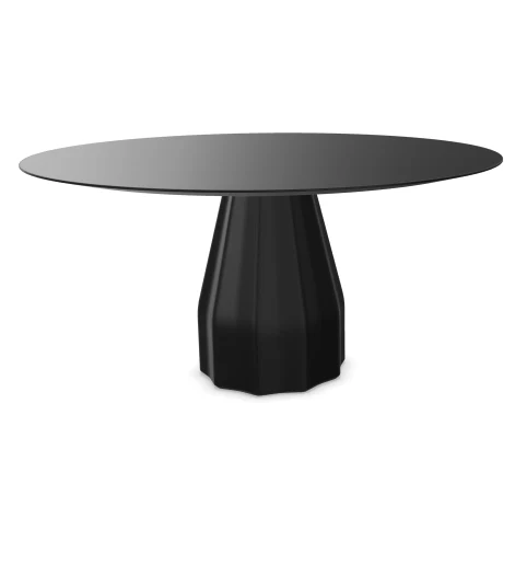 Burin Round Table 150 cm Svart