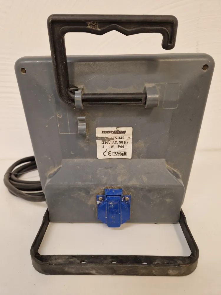 Bygglampa & 20m kabelvinda Electricians