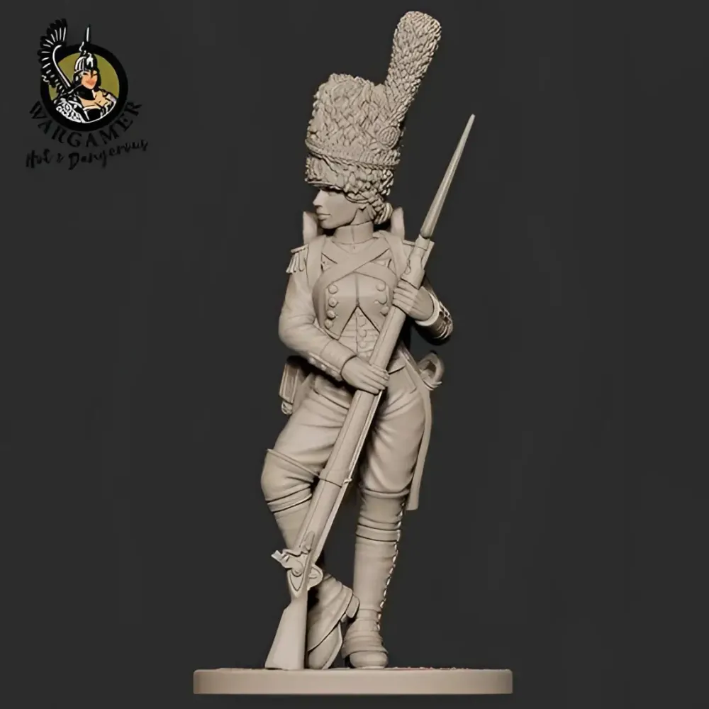 54 mm Celine Old Guard Grenadier Miniature