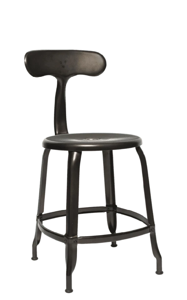 Chaises Nicolle metallisk höjd 45 cm Metal