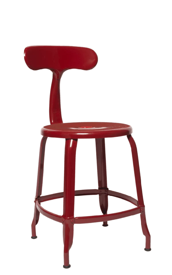 Chaises Nicolle metallisk höjd 45 cm Metal