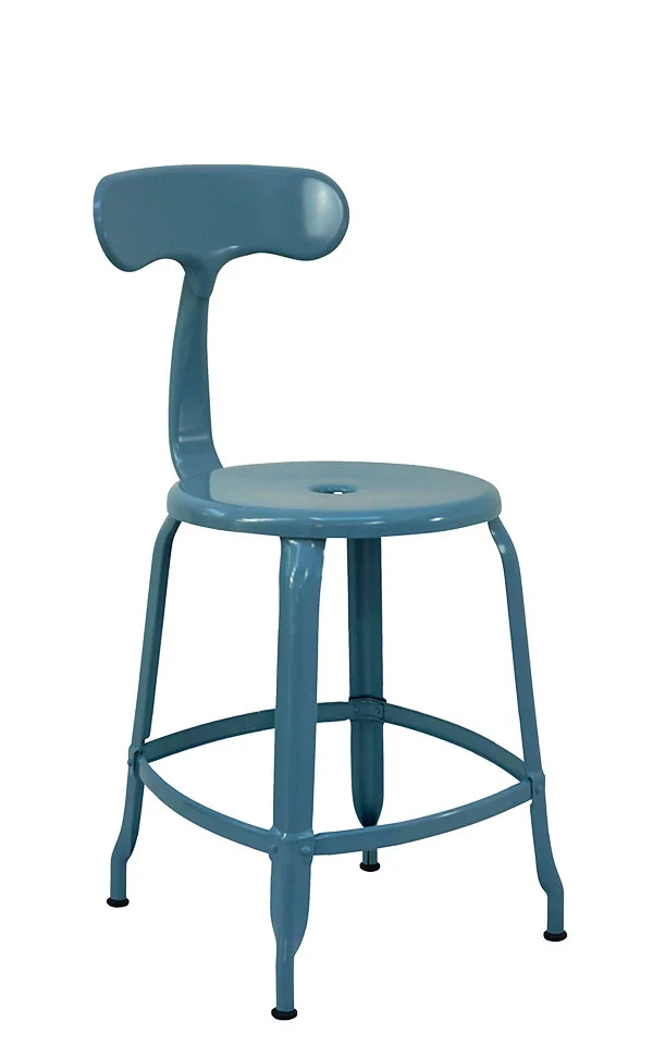 Chaises Nicolle metallisk höjd 45 cm Metal